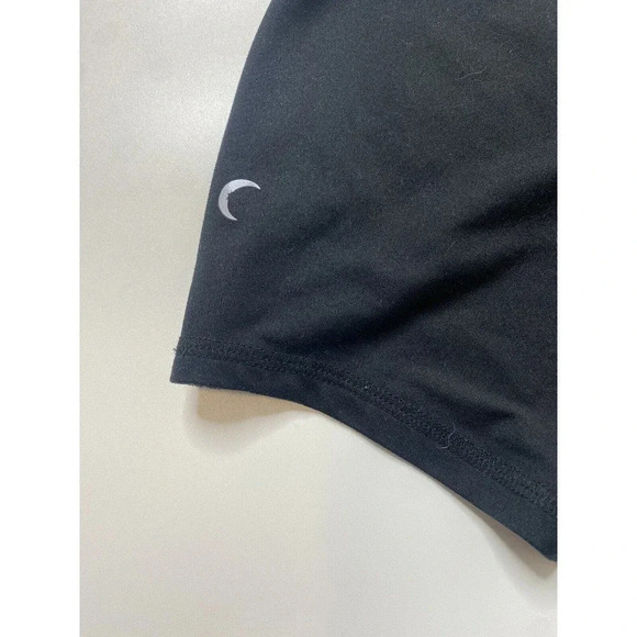 Zyia Active Black Mesh Racerback Round Hem Tank Top Woman’s size S - Picture 7 of 7